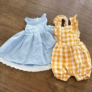 Dylan Blue and Yellow Kids Matching Set